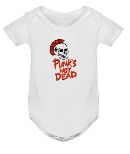 Body bebé El punk no está muerto rojo - latostadora.com - Modalova