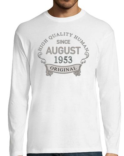 Camiseta Hombre Manga Larga desde agosto de 1953 laTostadora - latostadora.com - Modalova