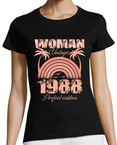 Camiseta mujer mujer vintage perfecta edicion 1988 laTostadora - latostadora.com - Modalova