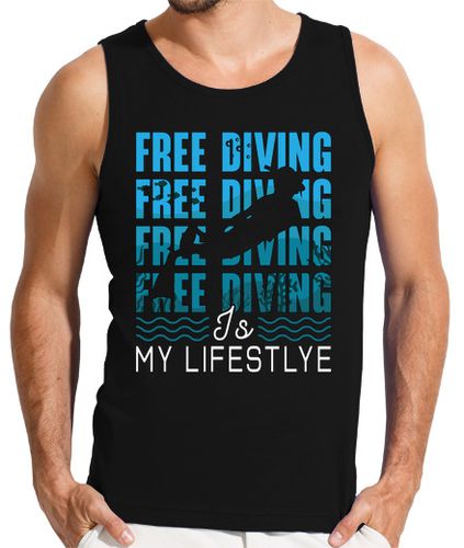 Camiseta el buceo libre es mi estilo de vida buc - latostadora.com - Modalova