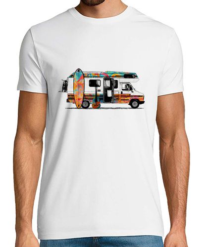 Camiseta surf autocaravana arte callejero - latostadora.com - Modalova