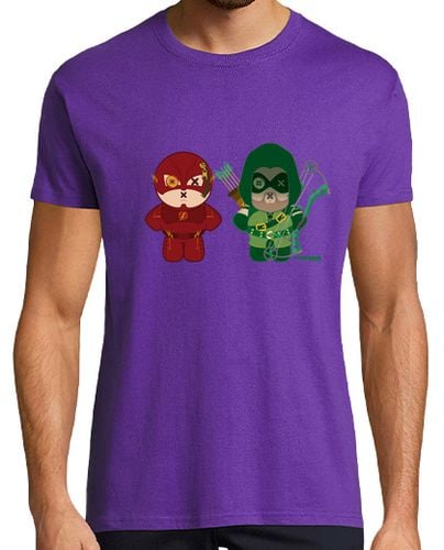 Camiseta theFlash - Flecha Verde laTostadora - latostadora.com - Modalova