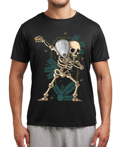 Camiseta Hombre Deportiva padel dabbing jugador de pádel esquelet laTostadora - latostadora.com - Modalova