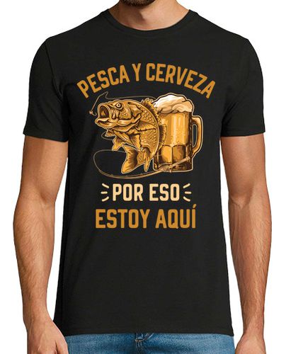 Camiseta pesca y cerveza pescador deportivo - latostadora.com - Modalova