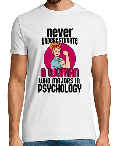 Camiseta Nunca subestimes la psicología de la mu - latostadora.com - Modalova