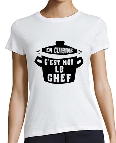 Camiseta mujer en la cocina yo soy el chef - latostadora.com - Modalova