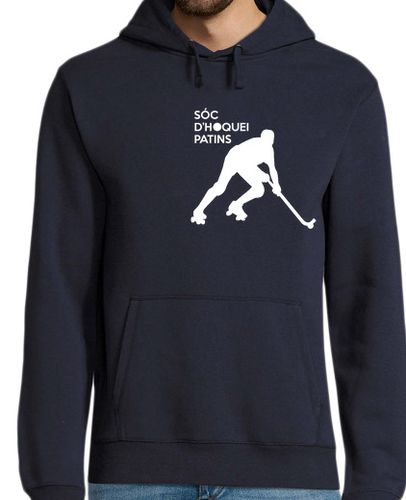 Sudadera Con Capucha Para Hombre Hockey patines 2 blanco laTostadora - latostadora.com - Modalova