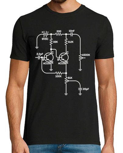 Camiseta Circuito Electrónica Ingeniero Transistor Regalo Profesor Ciencia Geek laTostadora - latostadora.com - Modalova