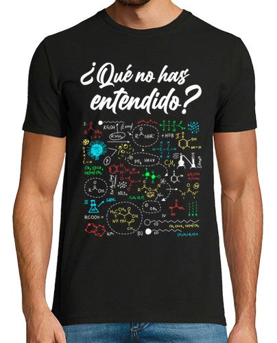 Camiseta Hombre Manga Corta Qué No Has Entendido Ciencia Matemáticas Regalo Profesor laTostadora - latostadora.com - Modalova