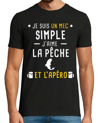 Camiseta pesca y aperitivo chico sencillo - latostadora.com - Modalova