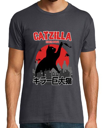 Camiseta gatozilla I catzilla - latostadora.com - Modalova