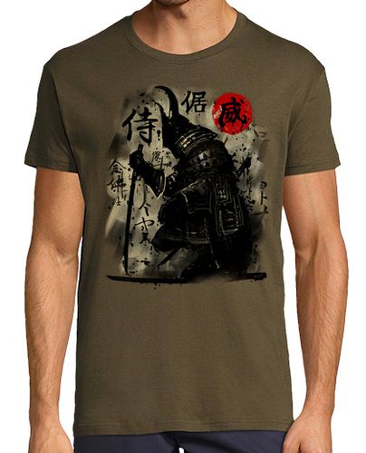 Camiseta samurái, arte japonés laTostadora - latostadora.com - Modalova