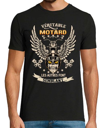 Camiseta regalo de hombre de motocicleta motardi - latostadora.com - Modalova