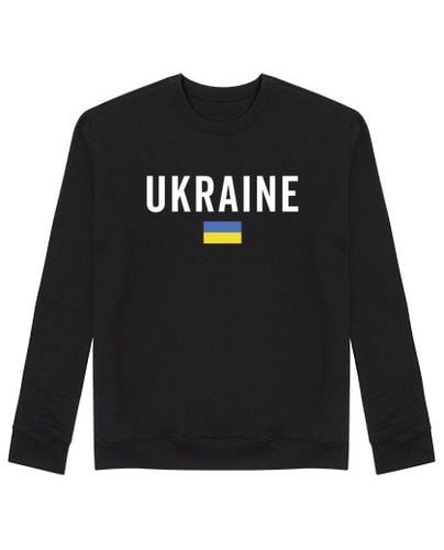 Sudadera Sin Capucha Unisex ucrania bandera bandera patriótica laTostadora - latostadora.com - Modalova