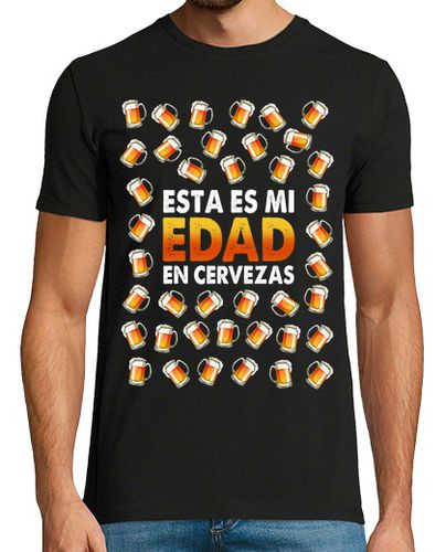 Camiseta 40 Cervezas Regalo Cumpleaños 40 Años Cerveza Alcohol Graciosa - latostadora.com - Modalova
