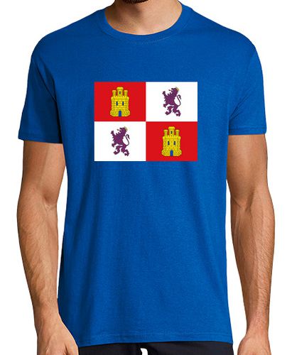 Camiseta Bandera de Castilla y León con escudos laTostadora - latostadora.com - Modalova