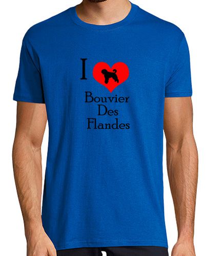 Camiseta I love bouvier des flandes - latostadora.com - Modalova