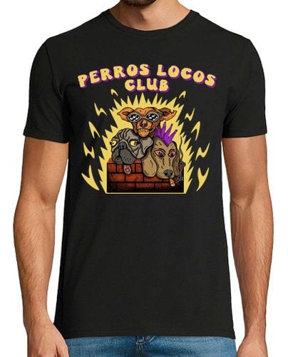 Camiseta Hombre Manga Corta Perros Locos Club laTostadora - latostadora.com - Modalova