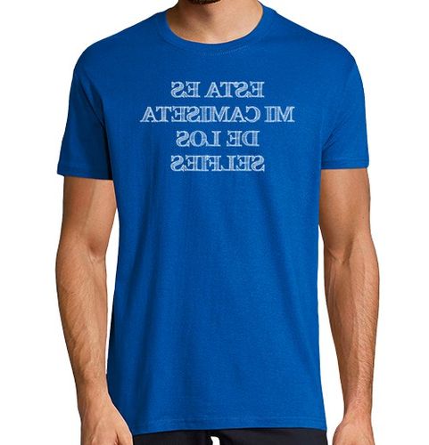 Camiseta Hombre Manga Corta Mi camiseta de los selfies laTostadora - latostadora.com - Modalova