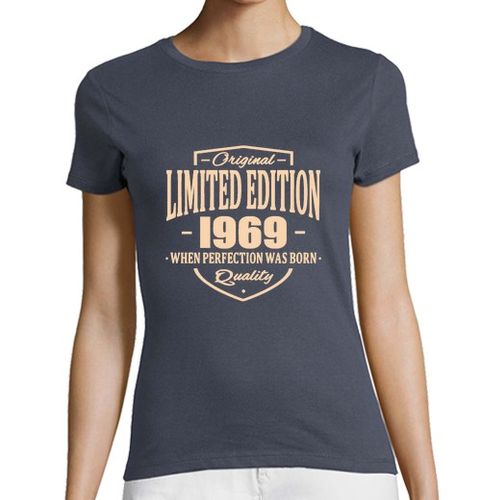 Camiseta Mujer Manga Corta Limited Edition 1969 laTostadora - latostadora.com - Modalova