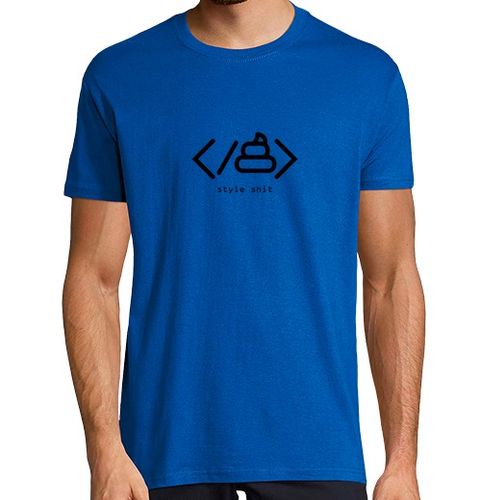 Camiseta Hombre Manga Corta mierda estilo laTostadora - latostadora.com - Modalova