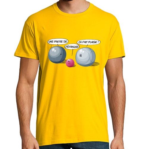 Camiseta Hombre Manga Corta canción de petanca laTostadora - latostadora.com - Modalova