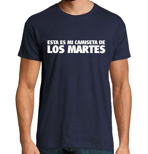 Camiseta Hombre Manga Corta Mi camiseta de los Martes laTostadora - latostadora.com - Modalova