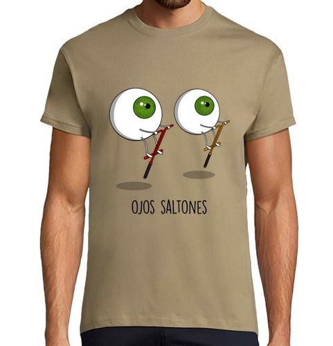 Camiseta Hombre Manga Corta Ojos Saltones laTostadora - latostadora.com - Modalova