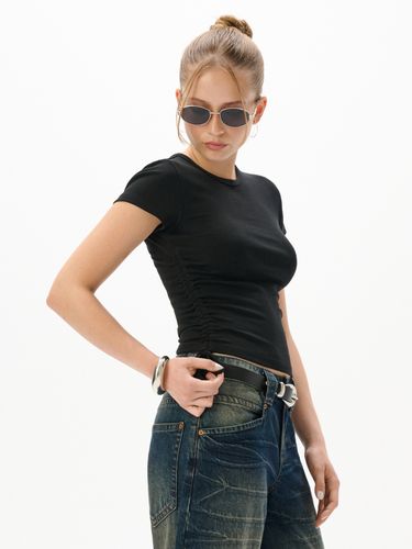 Cropp - Top with side ties - Negro - Cropp - Modalova