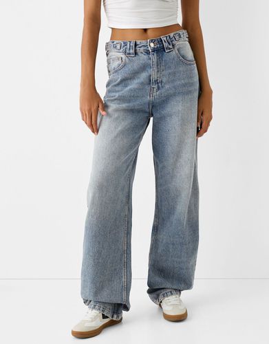 Jeans Baggy Carpenter Mujer 36 - Bershka - Modalova