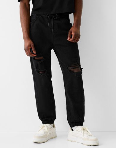 Jeans Jogger Rotos Hombre L - Bershka - Modalova