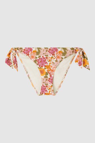 Braguita bikini ajustable en tejido estampado - Gisela - Braga tira bikini - Modalova