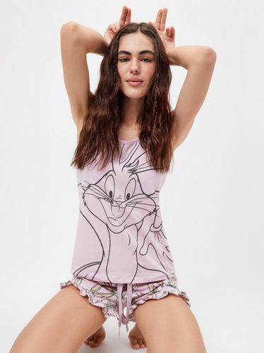 Pijama estampado Bugs Bunny - Gisela - Pijama corto - Modalova