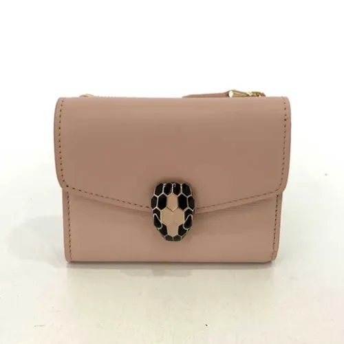 Pre-owned Leather wallets - Bvlgari Vintage - Modalova