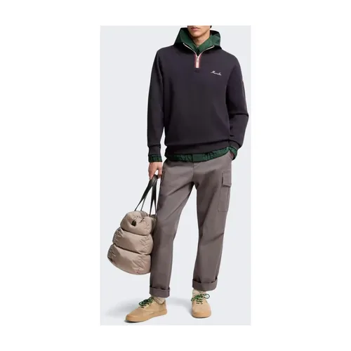 Felpa con Zip - Moncler - Modalova