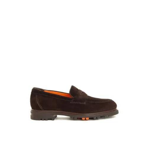 Shoes > Flats > Loafers - - Santoni - Modalova
