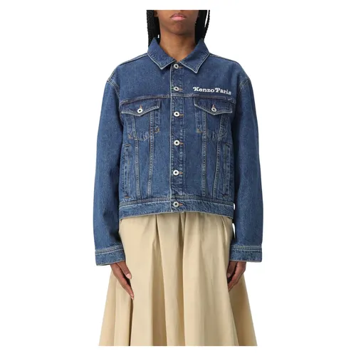 Jackets > Denim Jackets - - Kenzo - Modalova