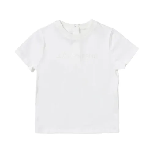 Kids Classic White Tee Shirt - Fendi - Modalova