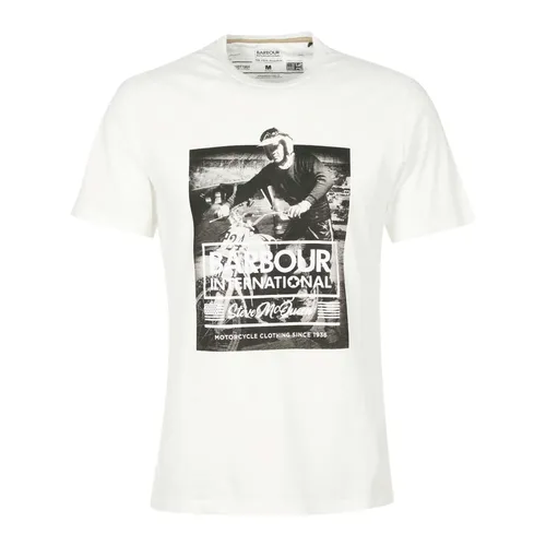 Barbour - Tops > T-Shirts - White - Barbour - Modalova