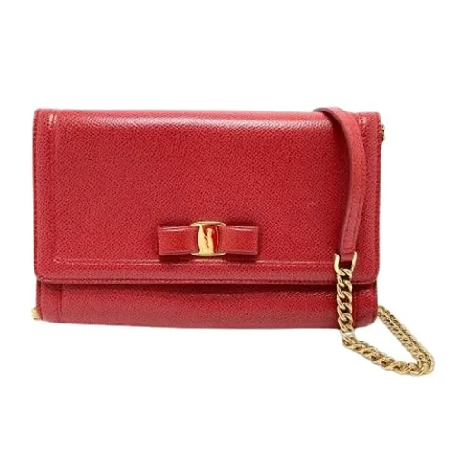 Pre-owned > Pre-owned Bags > Pre-owned Cross Body Bags - - Salvatore Ferragamo Pre-owned - Modalova