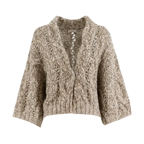 Knitwear > Cardigans - - Brunello Cucinelli - Modalova