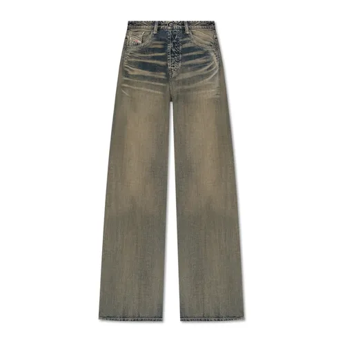 Jeans > Wide Jeans - - Diesel - Modalova