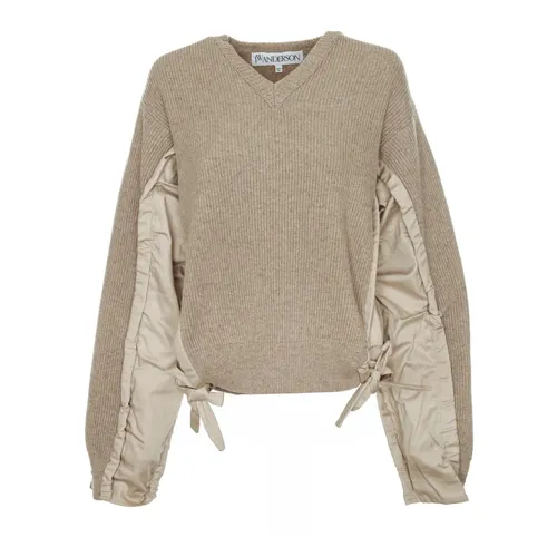 Knitwear > V-neck Knitwear - - JW Anderson - Modalova