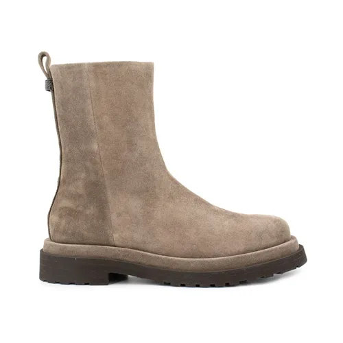 Shoes > Boots > Ankle Boots - - Brunello Cucinelli - Modalova