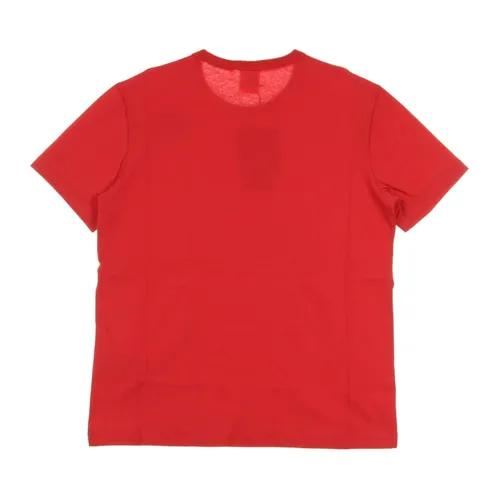 Red Crewneck Tee for Men - Champion - Modalova