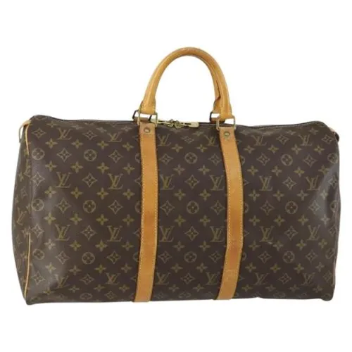 Pre-owned Canvas Weekend Bag - Louis Vuitton Vintage - Modalova