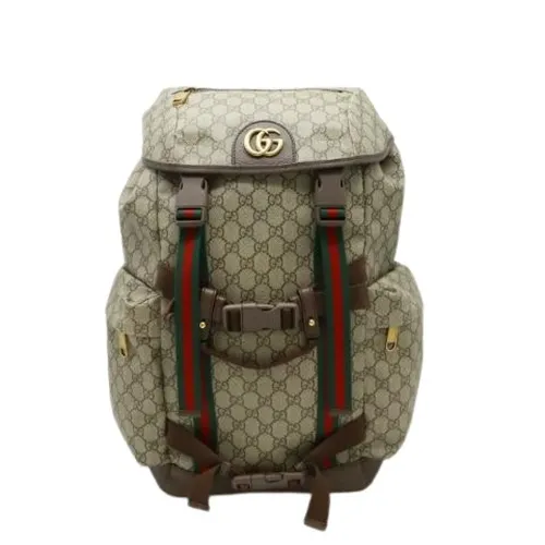 Pre-owned > Pre-owned Bags > Pre-owned Backpacks - - Gucci Vintage - Modalova