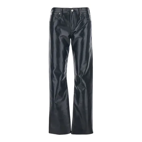 Trousers > Straight Trousers - - Agolde - Modalova