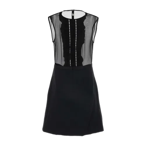 Elegant Georgette Mini Dress - Versace - Modalova