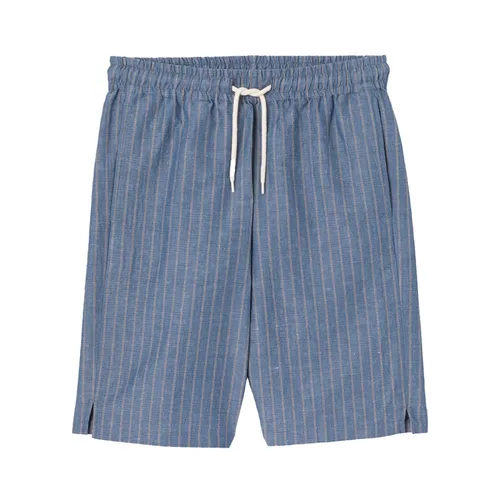 Striped Cotton Short Sleeve Shirt - A.p.c. - Modalova